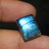 Natural Blue Flash Fire Labradorite Smooth Rectangle Cabochon Gemstone This Piece will add 5 Stars to any jewelry!! Weight is 17 carats approx & Sizes from 16mm x 13mm x 7mm approx.
